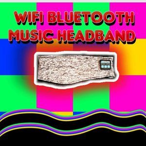 Zebra Wifi Headband *For Recreational Use Home/Travel 🧳 Aerodynamic Design